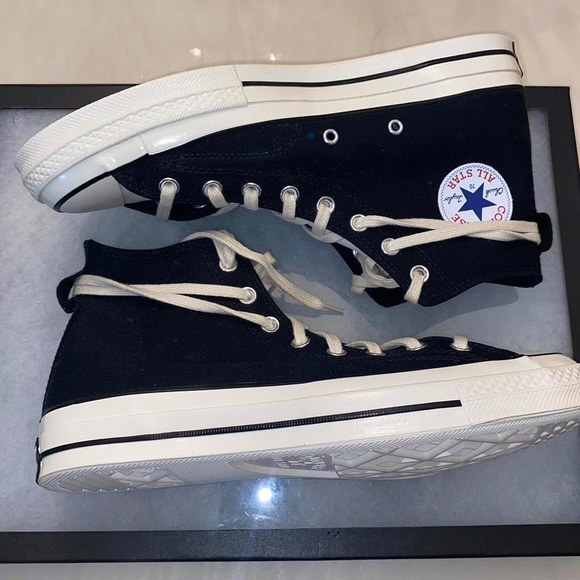 [SOLD] Fear of God Essentials x Chuck 70 High 'Black' - Picture 5 of 12